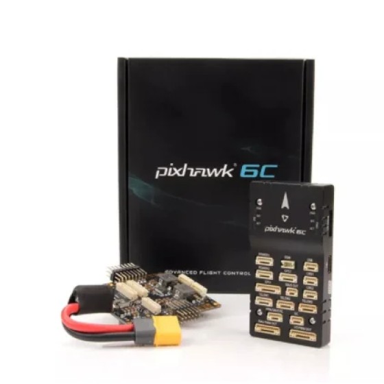 Holybro Pixhawk 6C Mini Baseboard M8N GNSS PM02D Power Module RC Multirotor Aircraft GNSS Aluminum Drone Remote